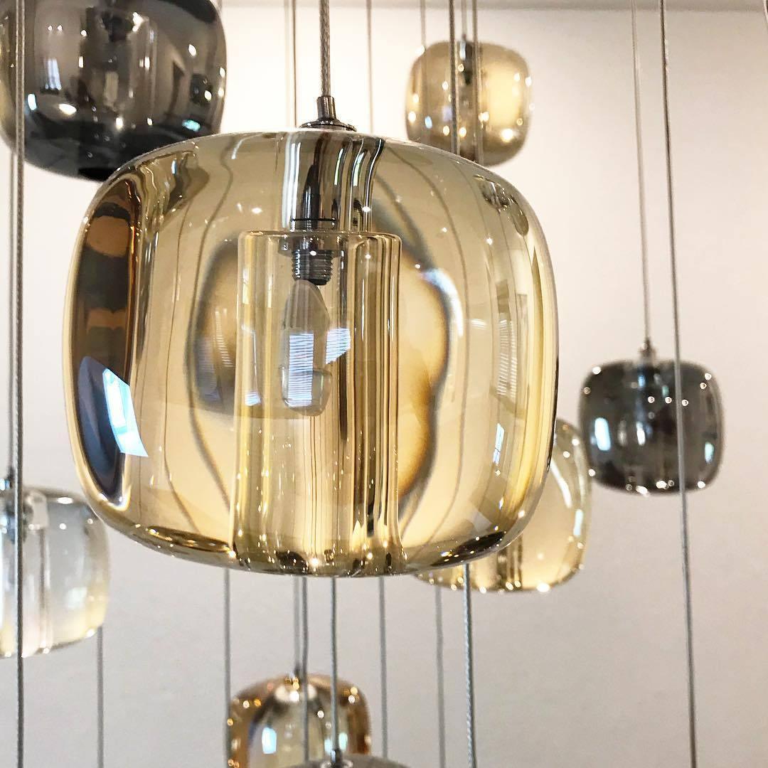 Glowcube Kronleuchter modern Kristall
