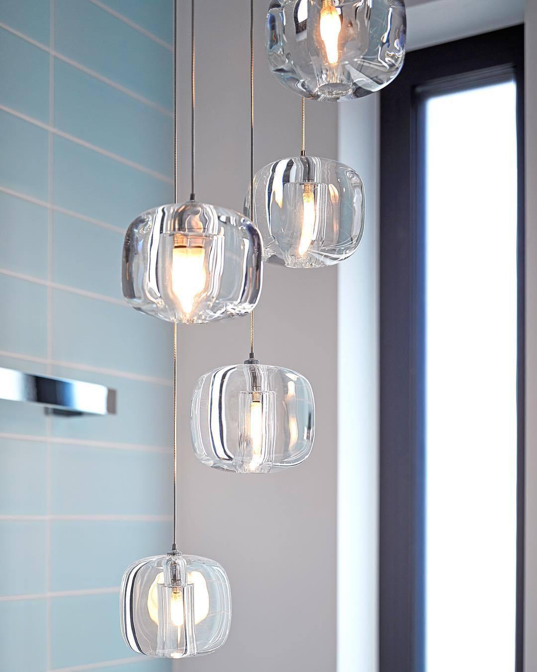 Glowcube Kronleuchter modern Kristall