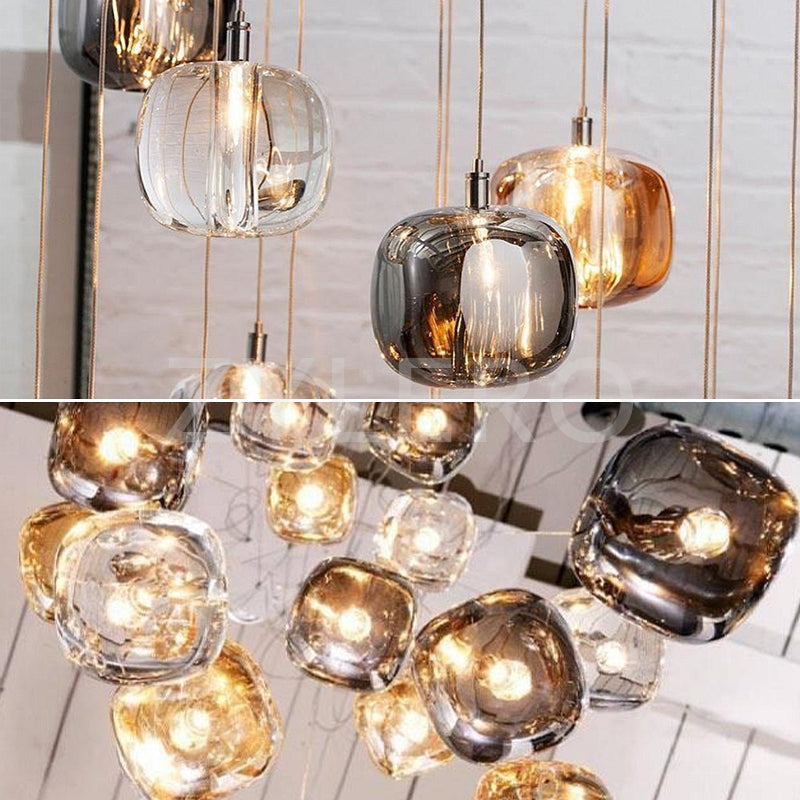 Glowcube Kronleuchter modern Kristall