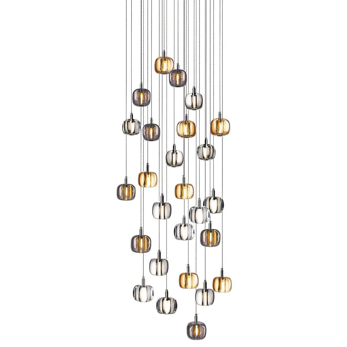 Glowcube Kronleuchter modern Kristall