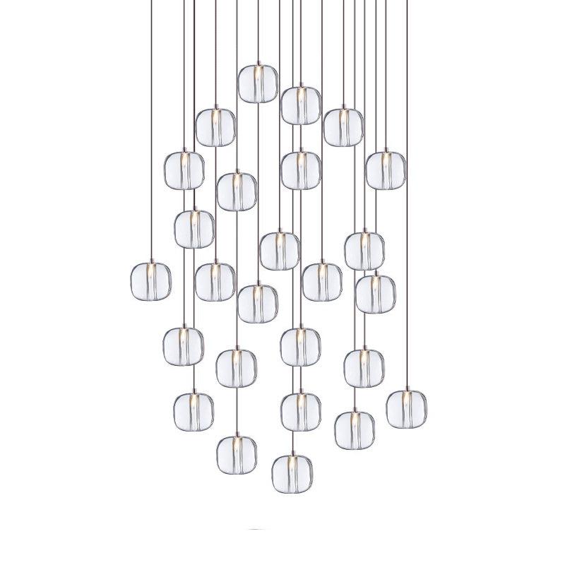 Glowcube Kronleuchter modern Kristall