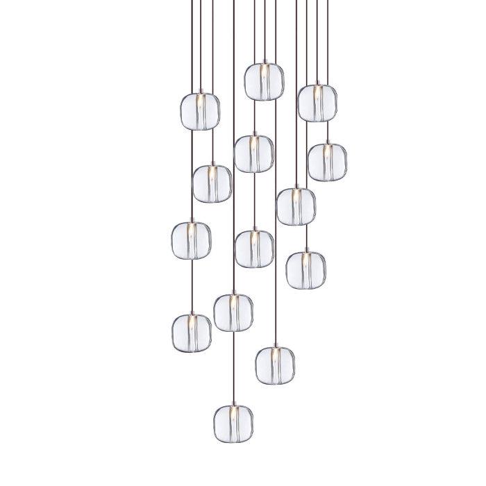 Glowcube Kronleuchter modern Kristall