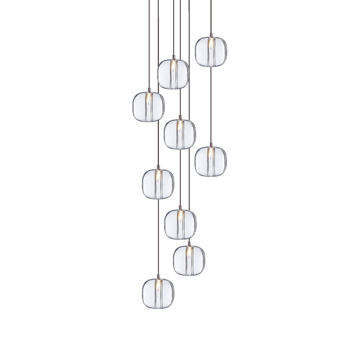 Glowcube Kronleuchter modern Kristall