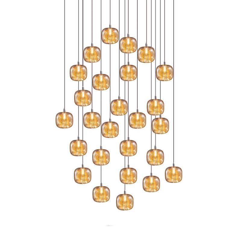 Glowcube Kronleuchter modern Kristall