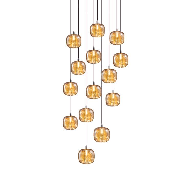 Glowcube Kronleuchter modern Kristall