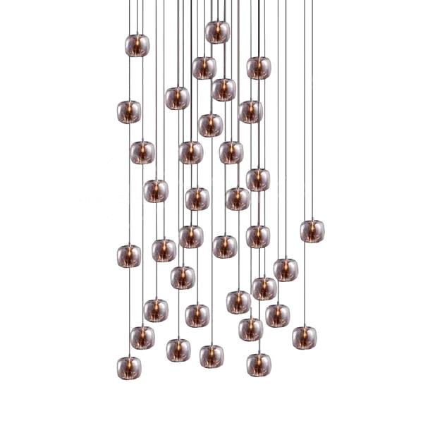 Glowcube Kronleuchter modern Kristall