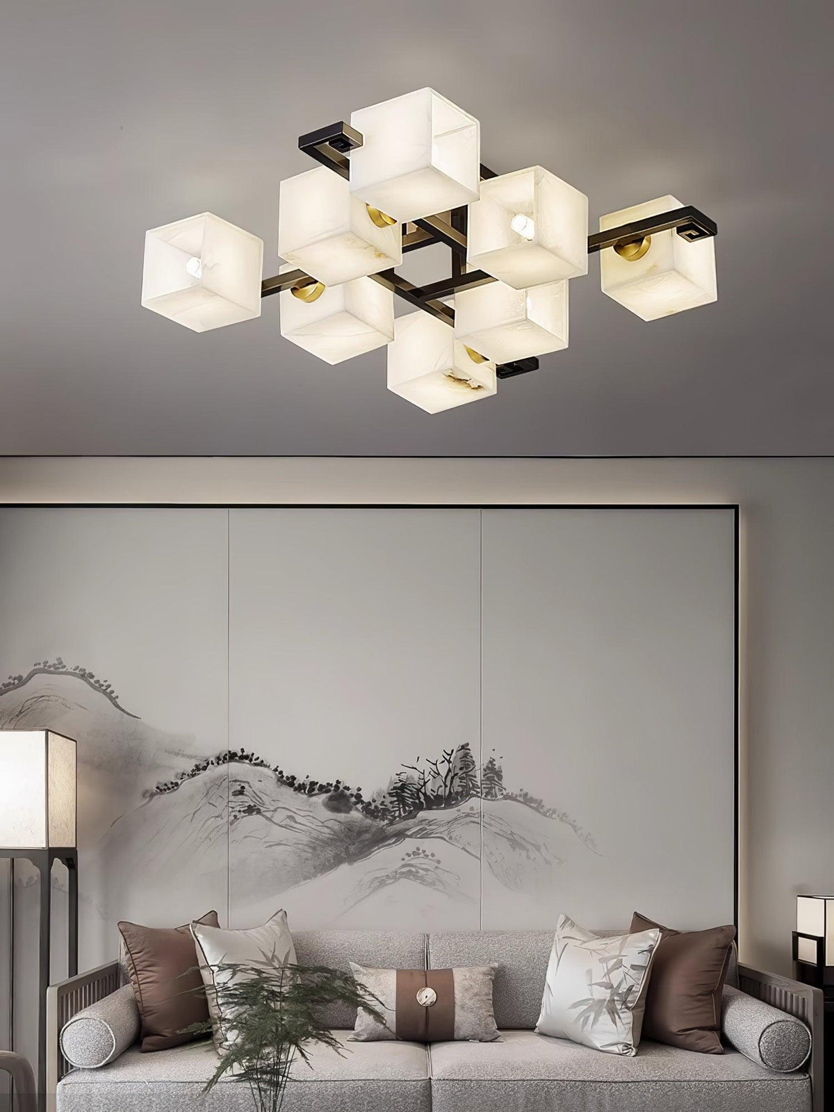 Kaelen Alabaster Deckenleuchte