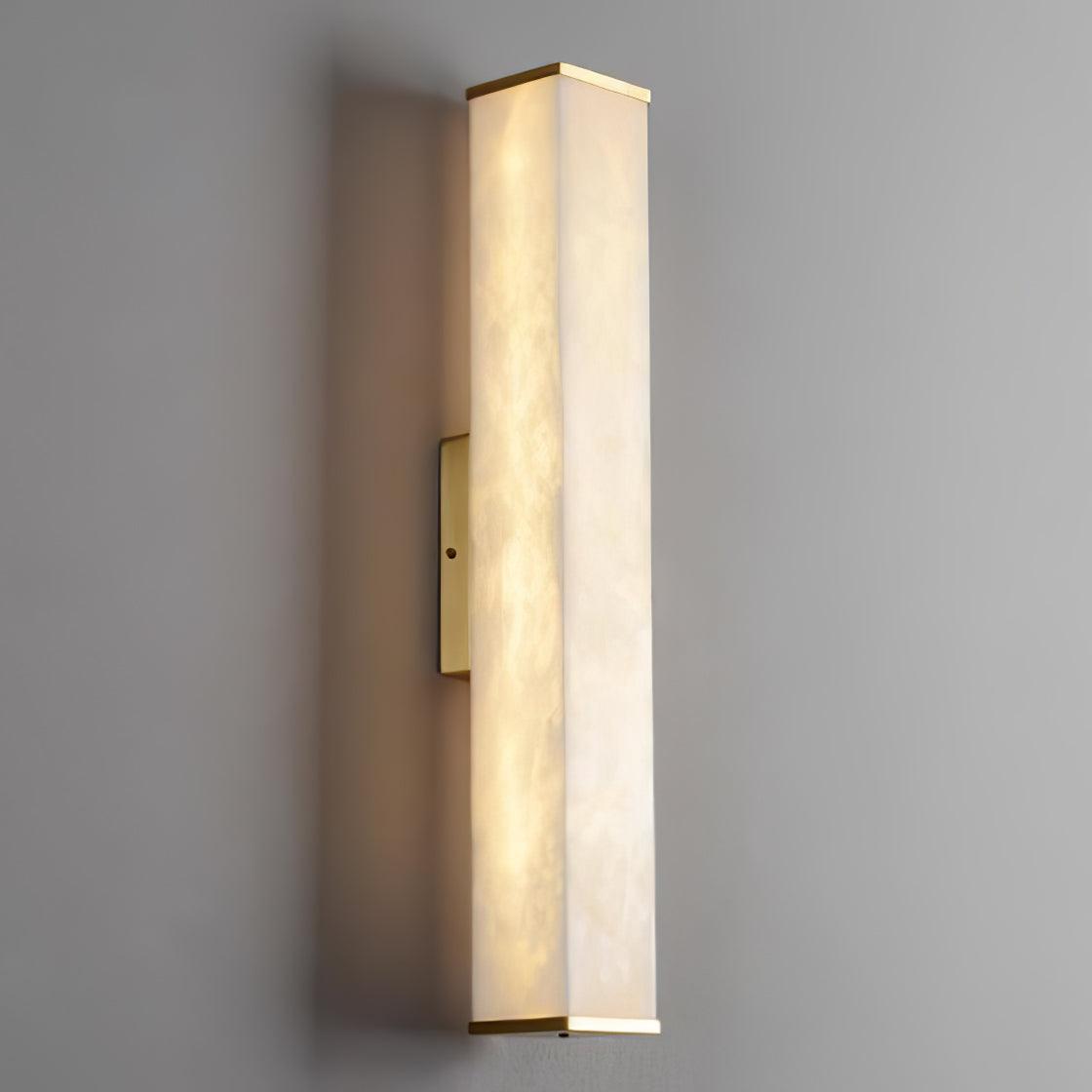 Vithaira Alabaster linear Wandleuchte
