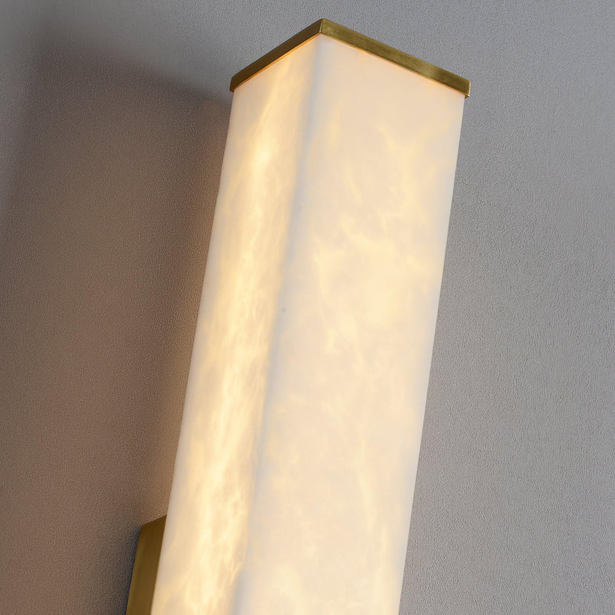 Vithaira Alabaster linear Wandleuchte