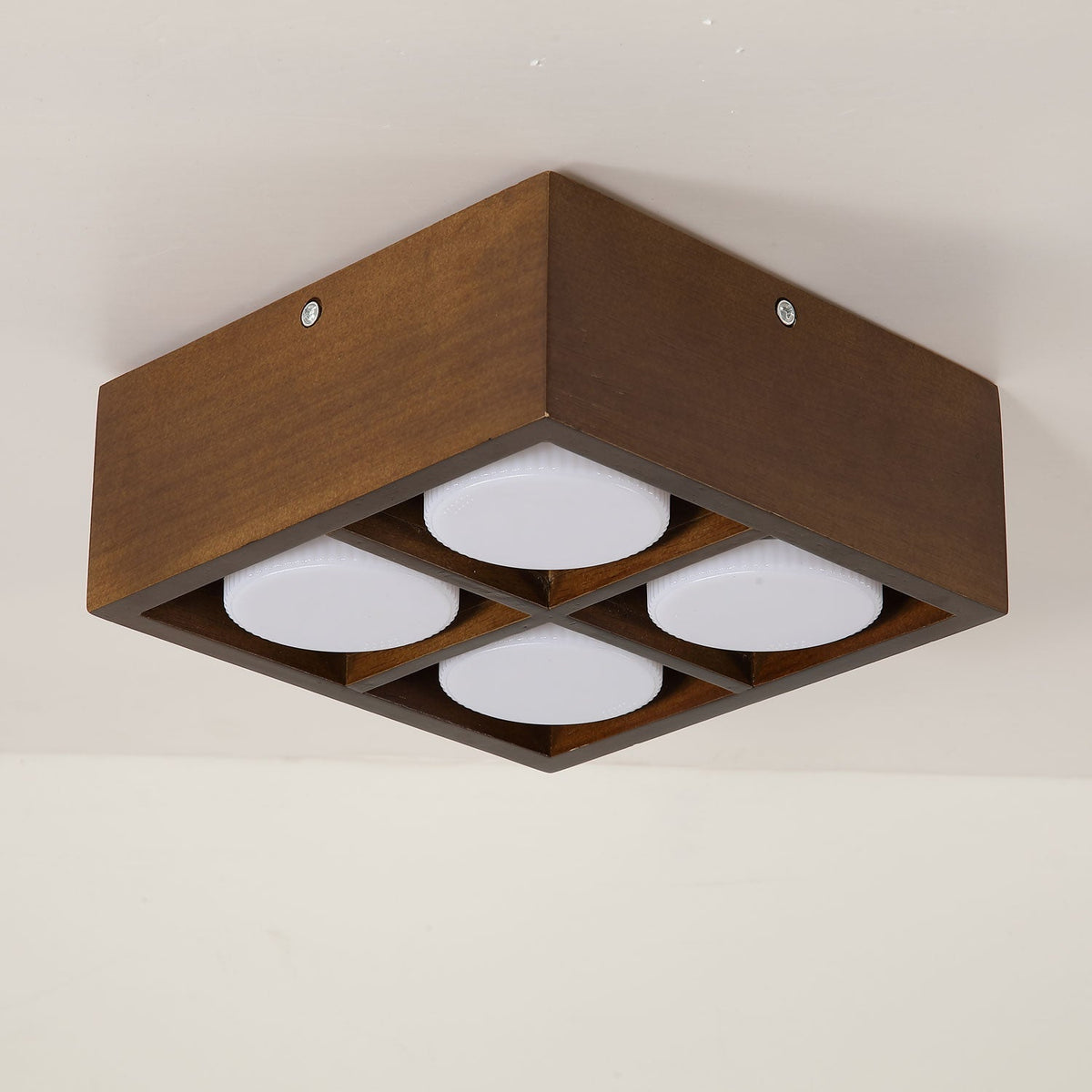 Eliza Minimalistische Deckenleuchte aus Holz