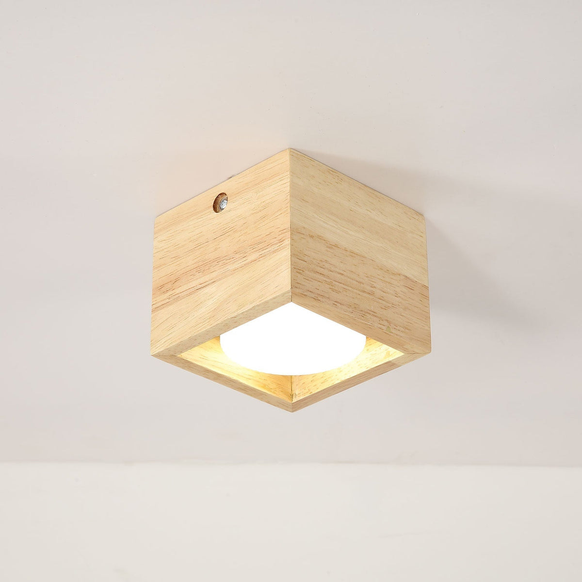 Eliza Minimalistische Deckenleuchte aus Holz