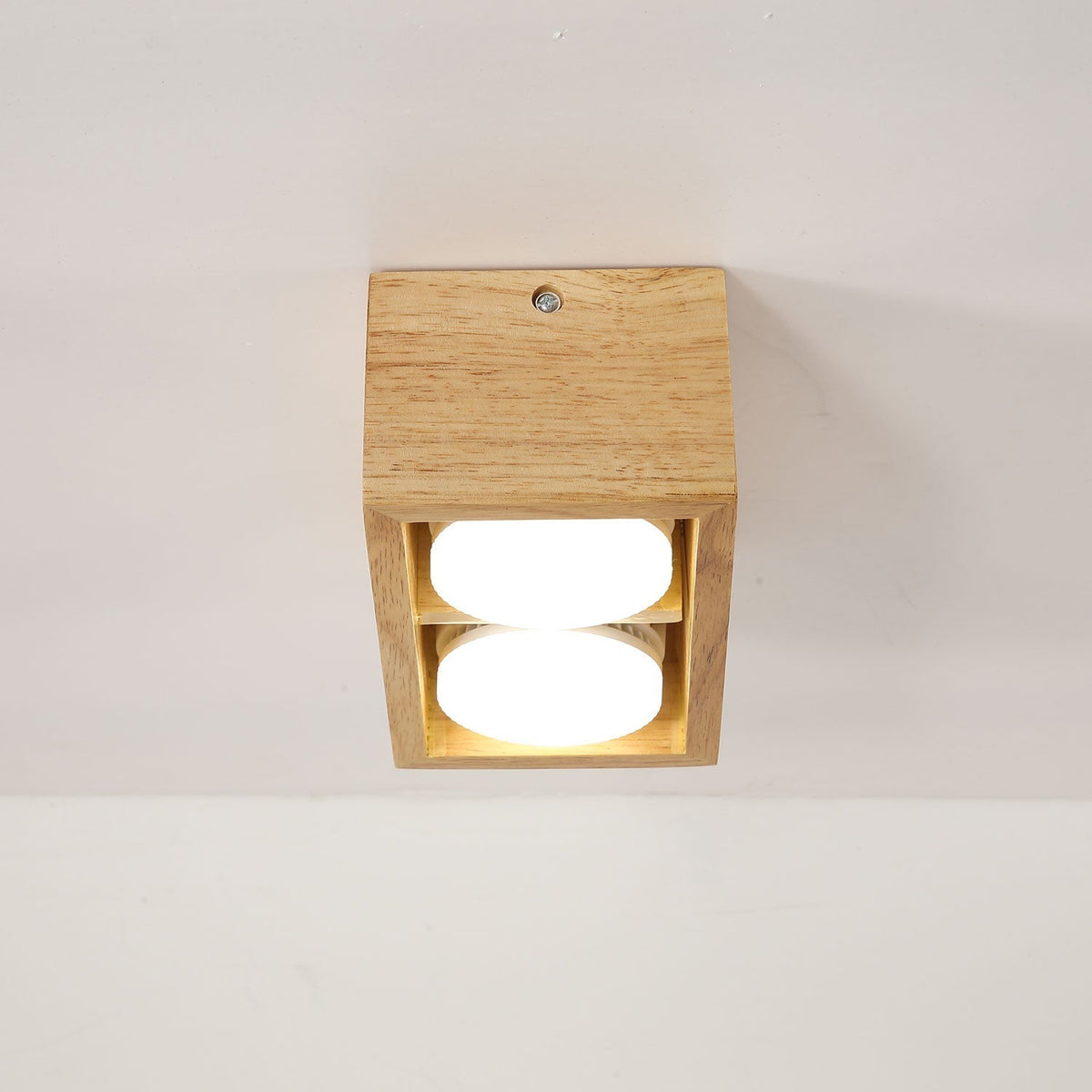 Eliza Minimalistische Deckenleuchte aus Holz