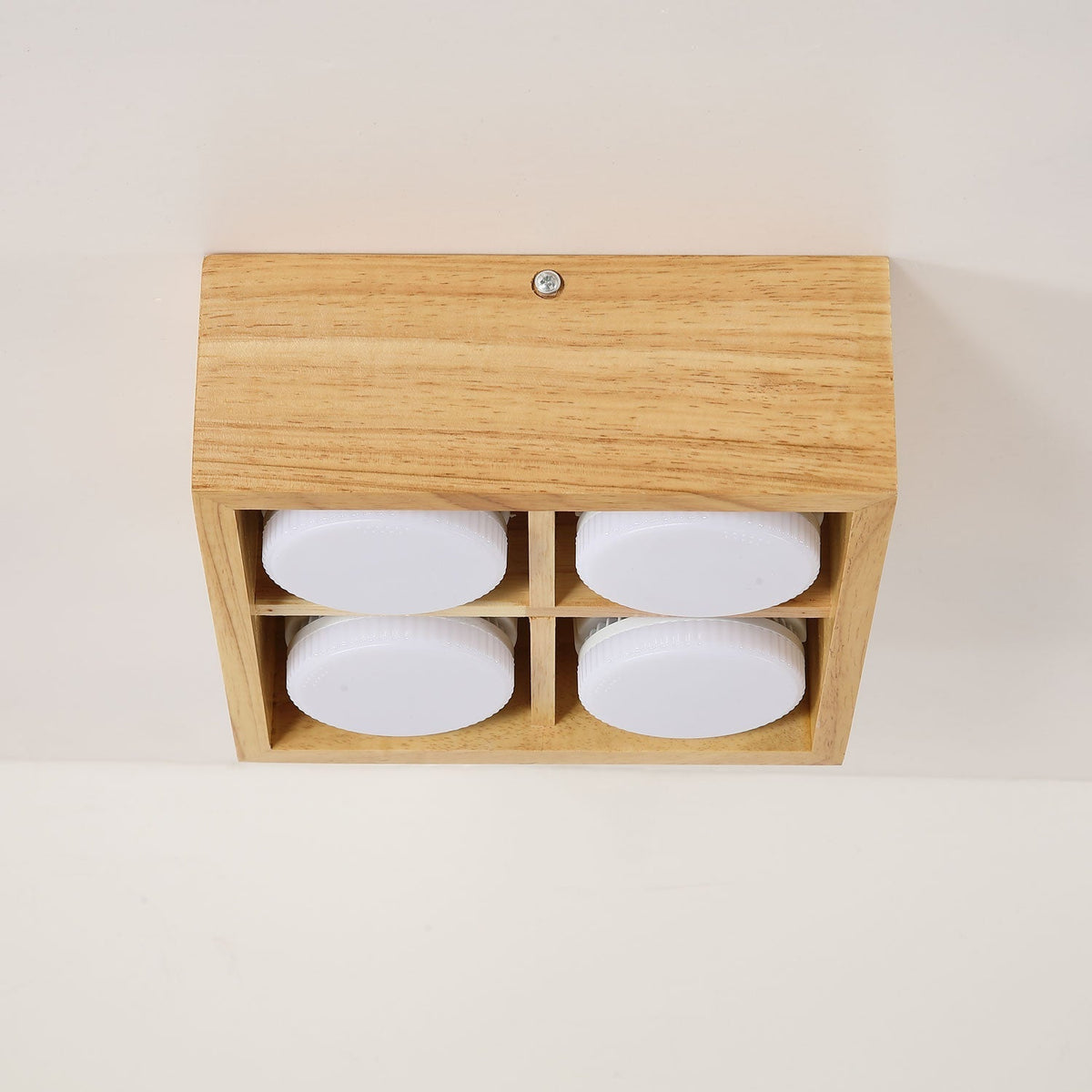 Eliza Minimalistische Deckenleuchte aus Holz