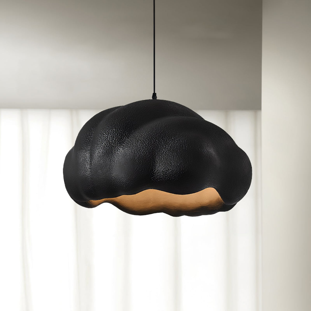 Itheira zeitgenössische minimalistische Pendelleuchte aus Kunststoff