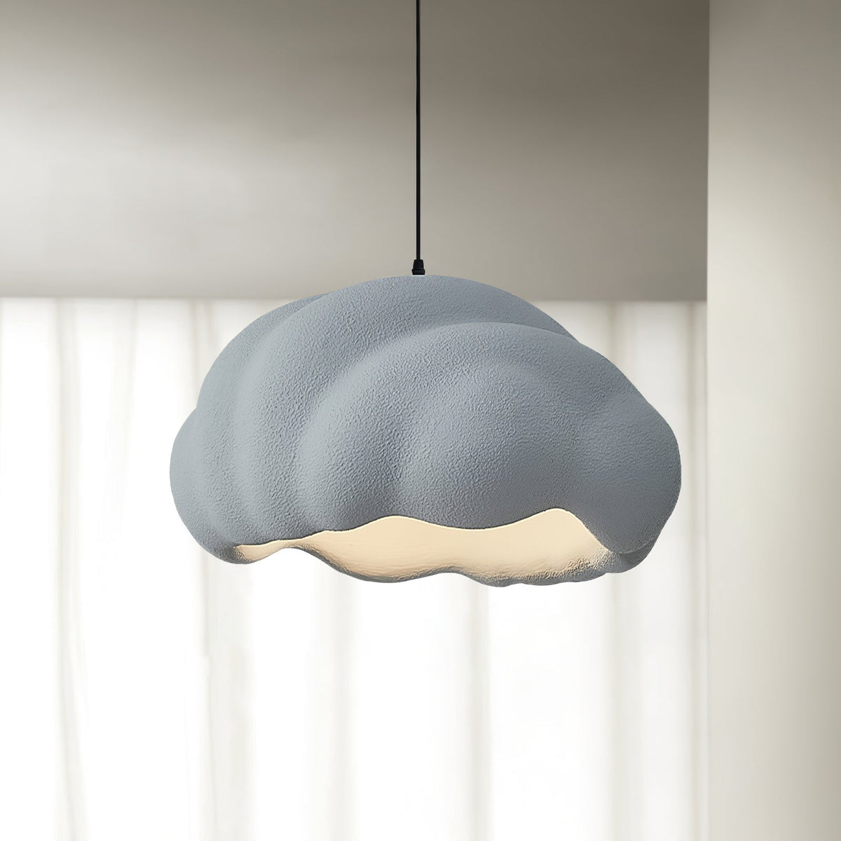 Itheira zeitgenössische minimalistische Pendelleuchte aus Kunststoff