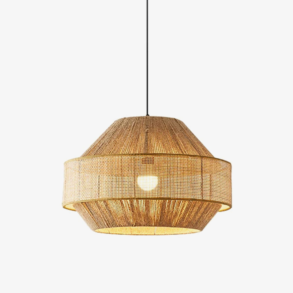 Avelmere Pendelleuchte aus geflochtenem Rattan