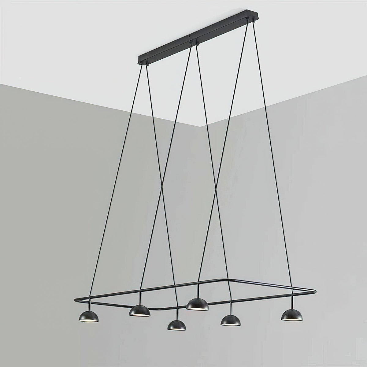 Noraora Kronleuchter LED schlicht