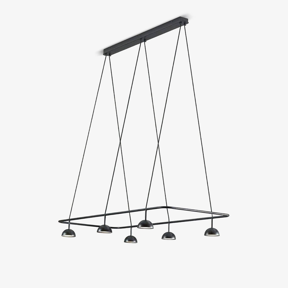 Noraora Kronleuchter LED schlicht