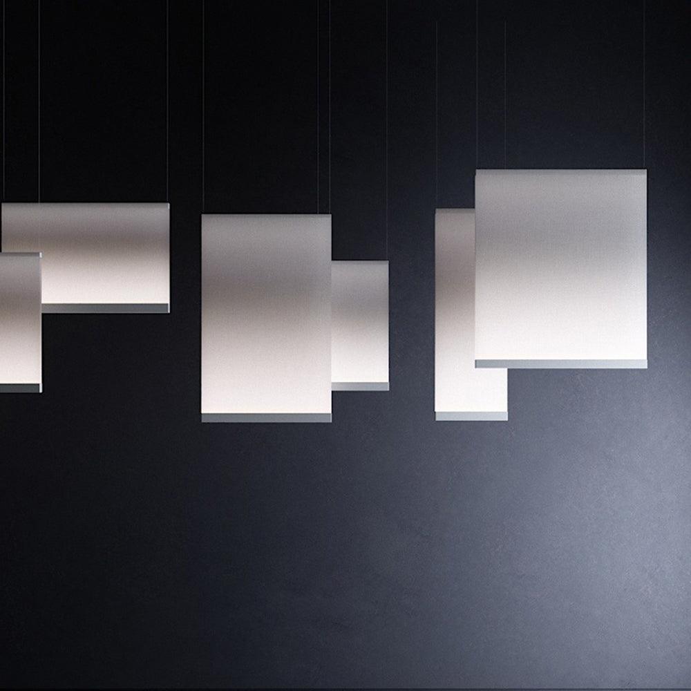 Emlin Minimalistische Pendelleuchte mit Vorhang-Lampenschirm