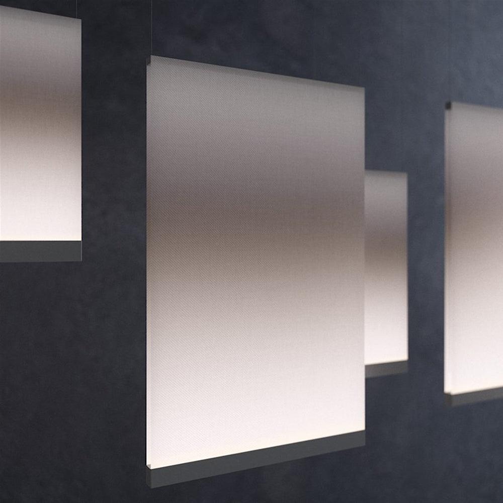 Emlin Minimalistische Pendelleuchte mit Vorhang-Lampenschirm