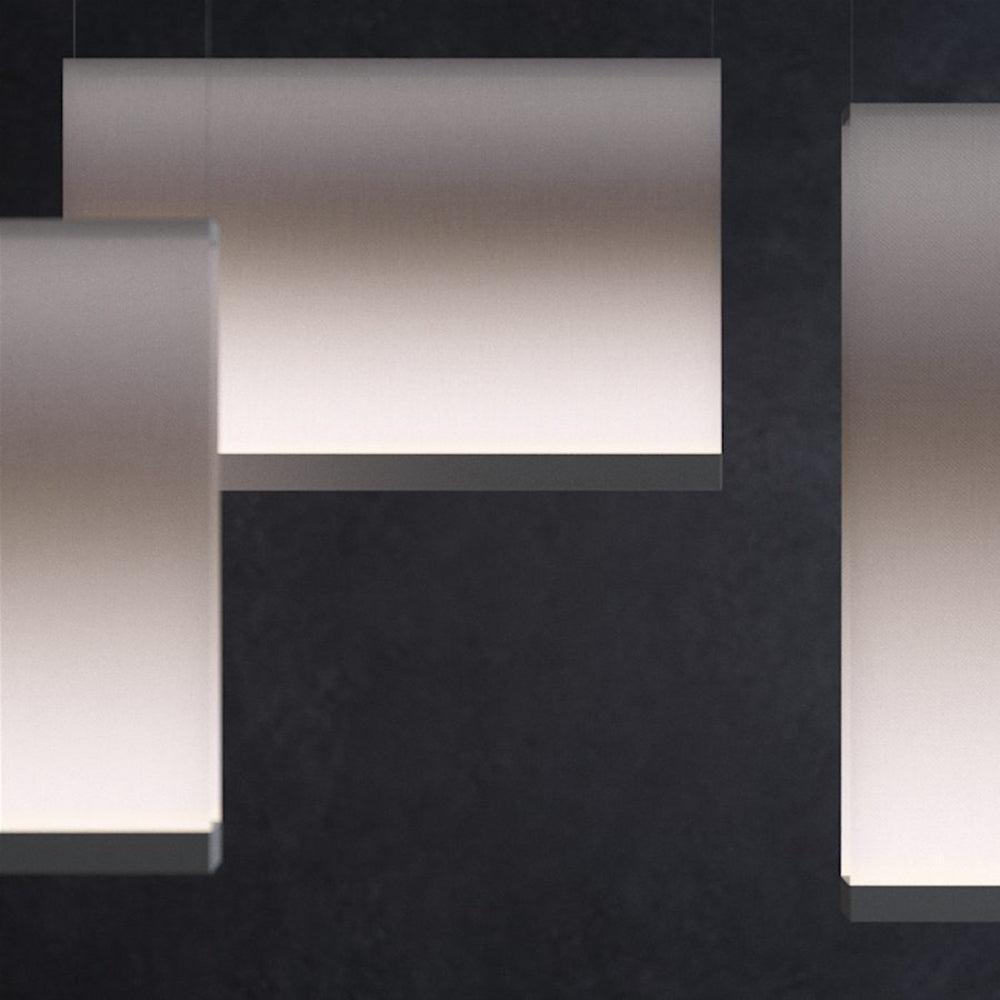 Emlin Minimalistische Pendelleuchte mit Vorhang-Lampenschirm