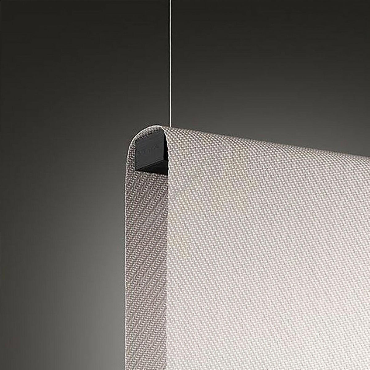Emlin Minimalistische Pendelleuchte mit Vorhang-Lampenschirm
