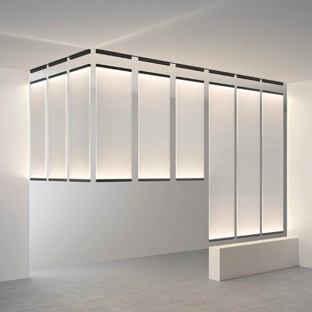 Emlin Minimalistische Pendelleuchte mit Vorhang-Lampenschirm