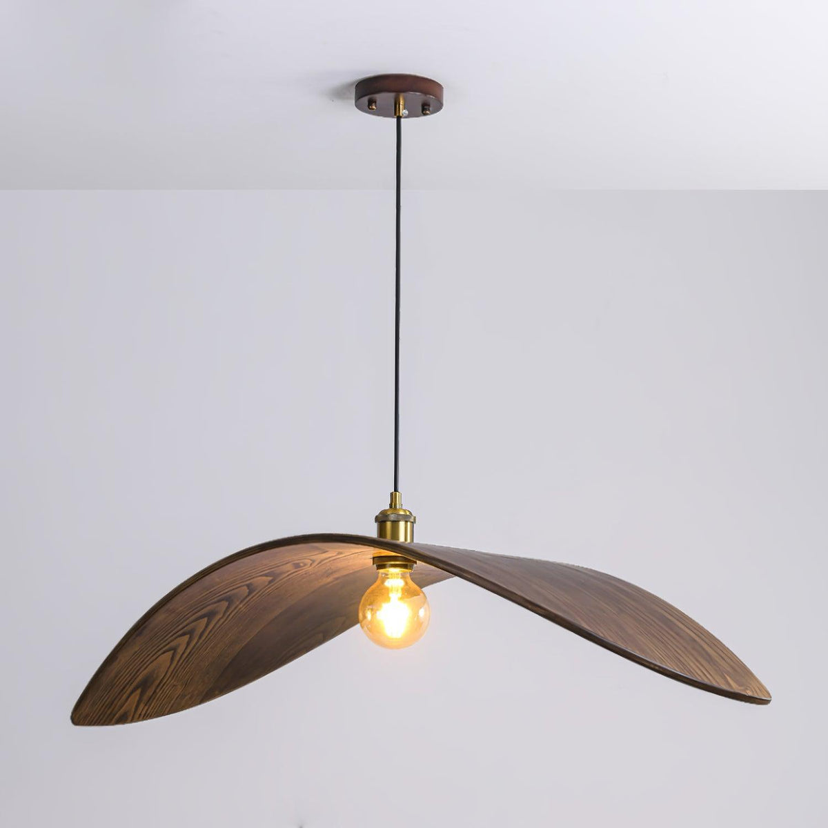 Palten skandinavisch Art Pendelleuchte aus Holz