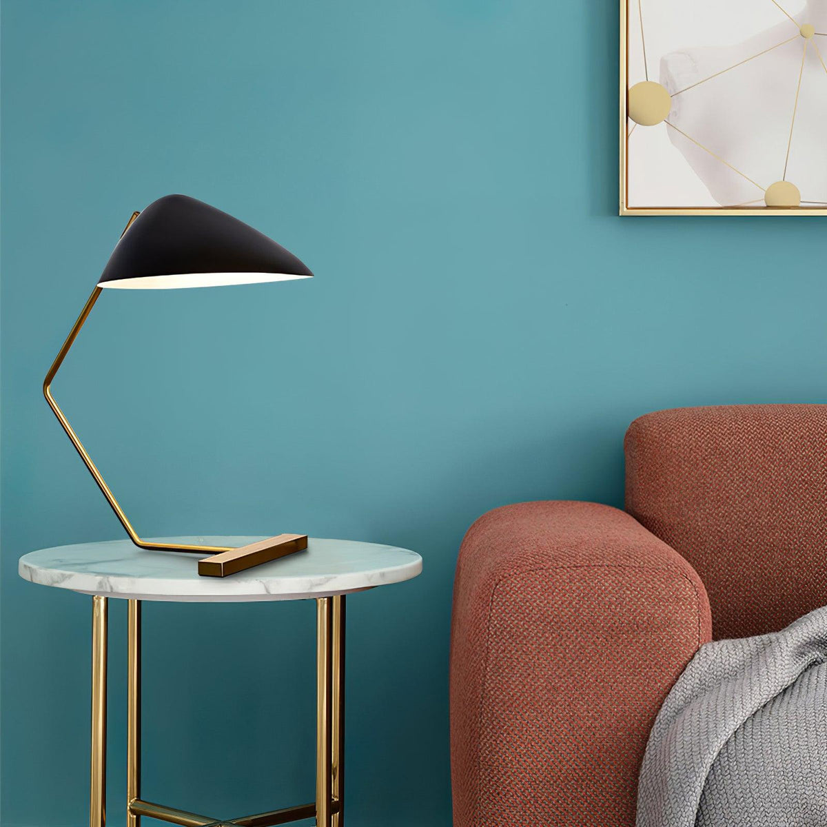 Velaice Tischleuchte im Mid-Century-Stil