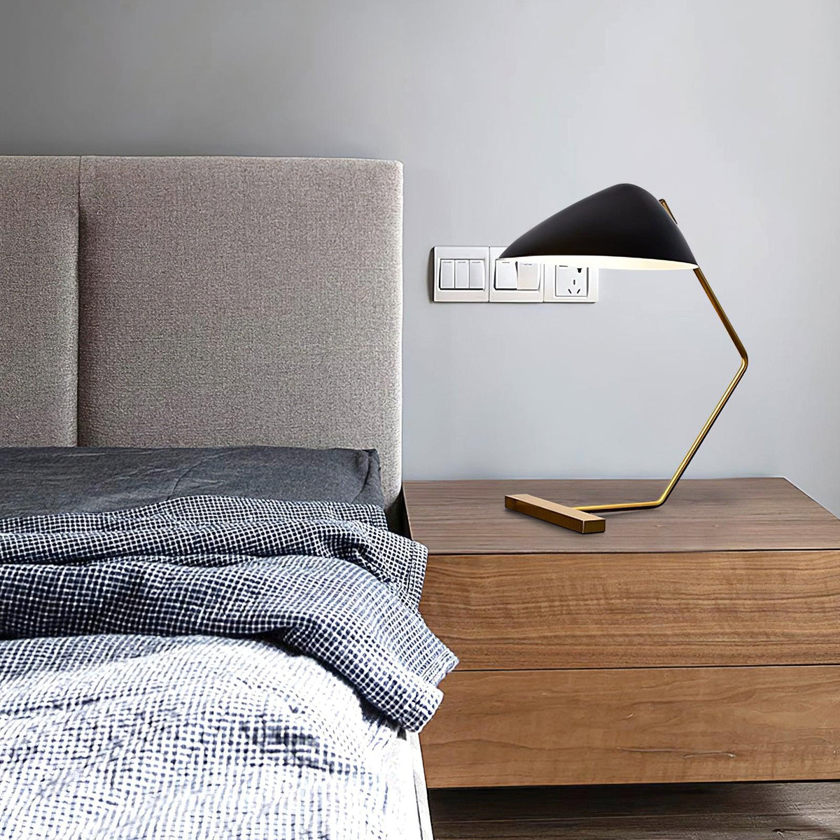 Velaice Tischleuchte im Mid-Century-Stil