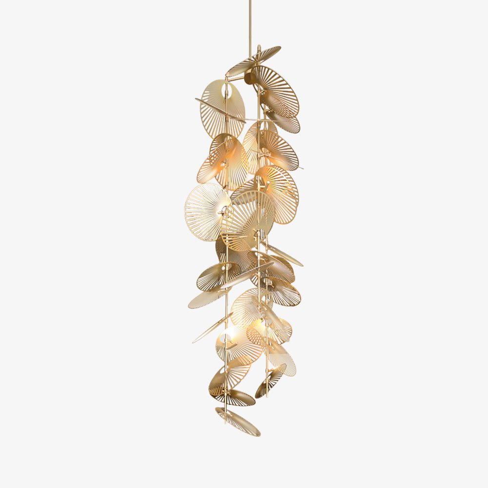 Odoraris luxuriöser Kronleuchter mit Blattmotiv