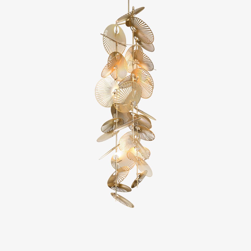 Odoraris luxuriöser Kronleuchter mit Blattmotiv