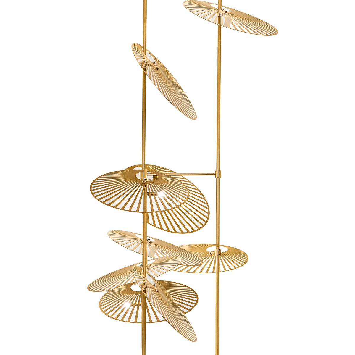 Odoraris luxuriöser Kronleuchter mit Blattmotiv