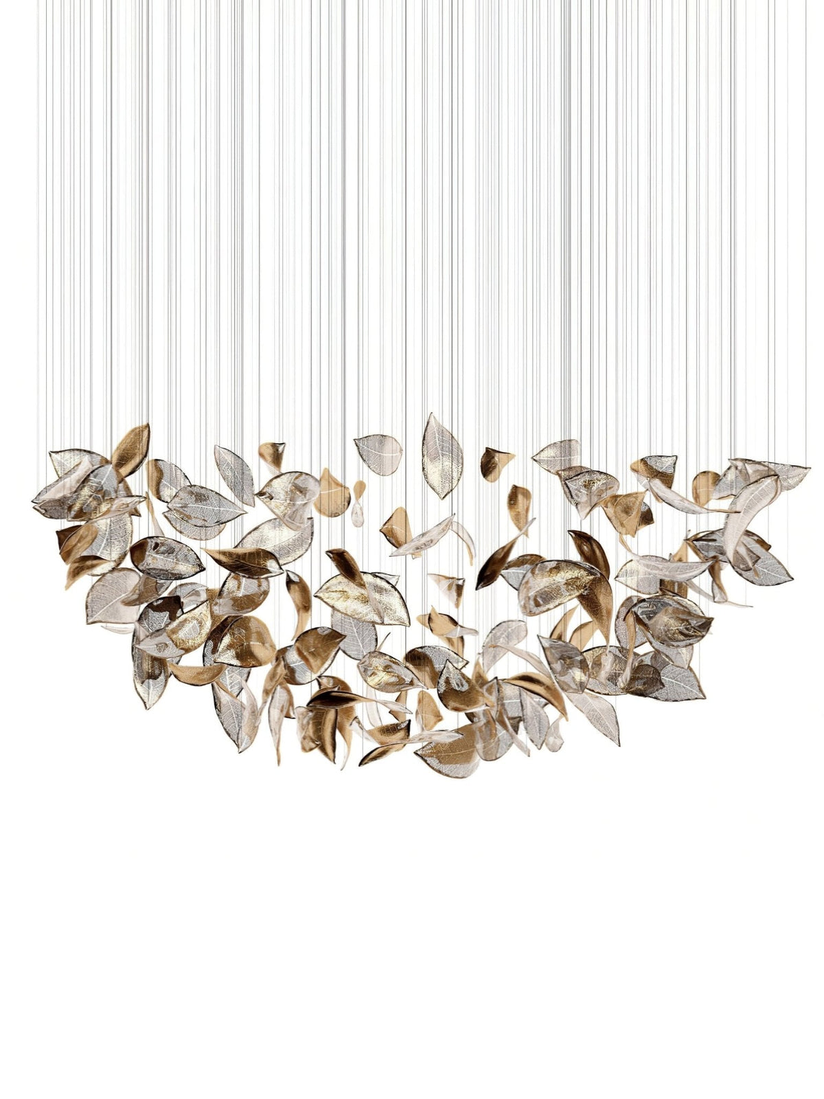 Darien Iridescent Leaf Pendelleuchte
