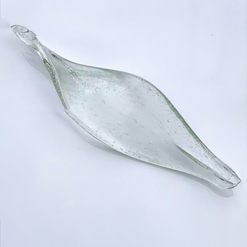Vamararae Kronleuchter aus Glas in Blattform mit Kaskadeneffekt