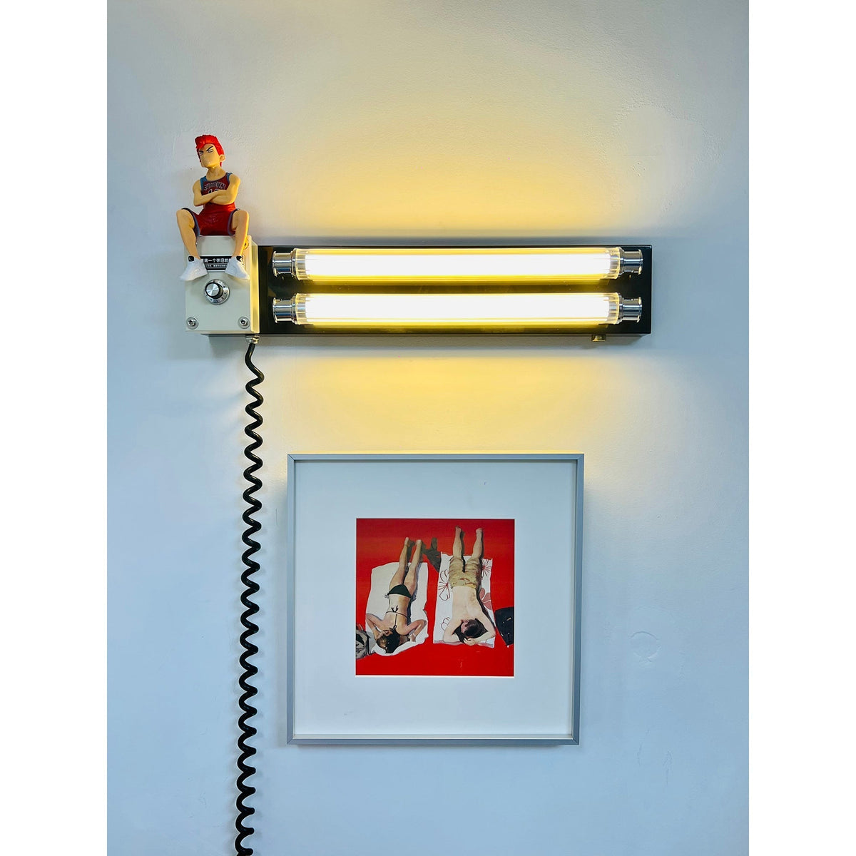 Cutshall Mit Stecker Wandleuchte