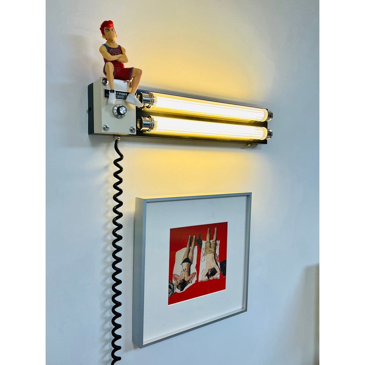 Cutshall Mit Stecker Wandleuchte