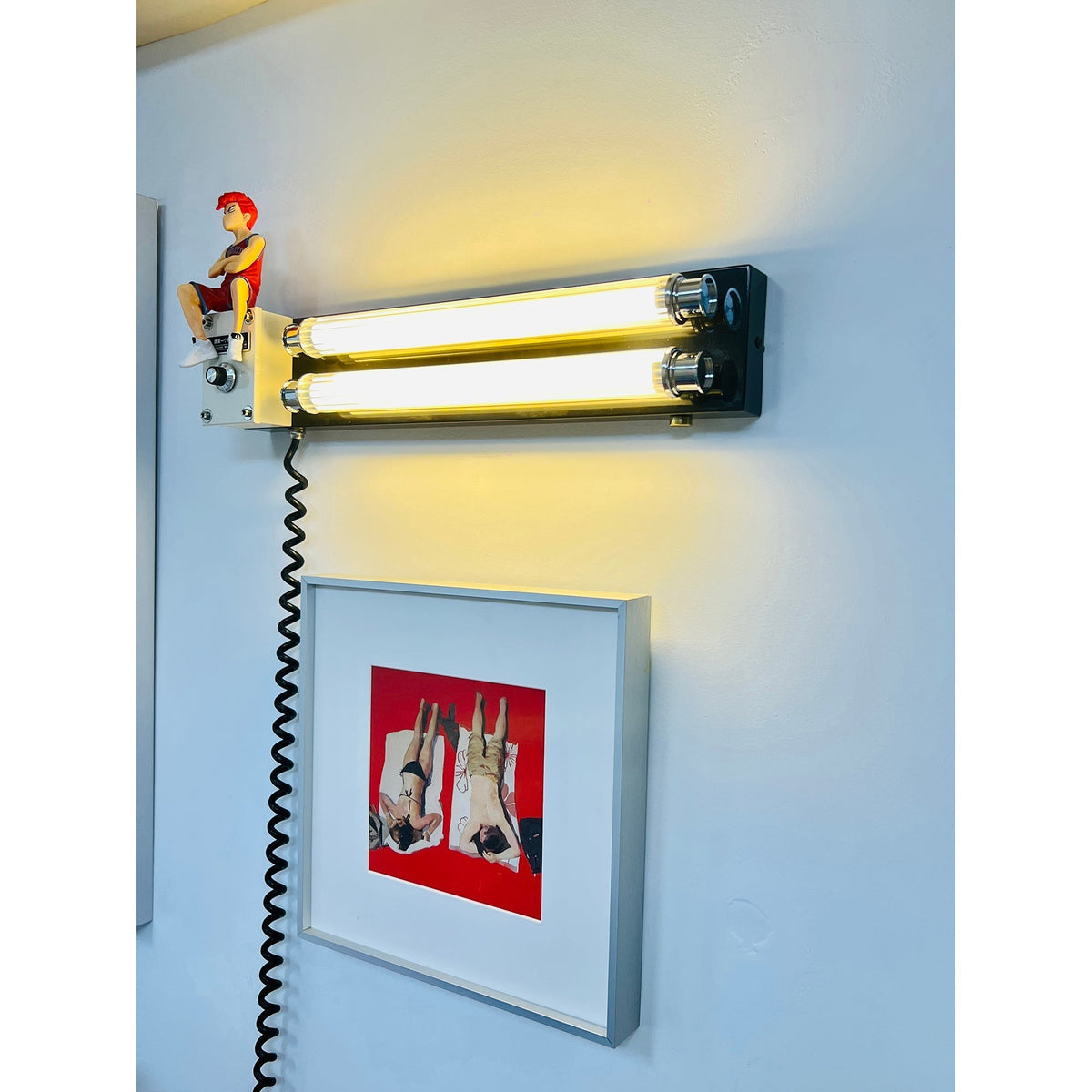 Cutshall Mit Stecker Wandleuchte