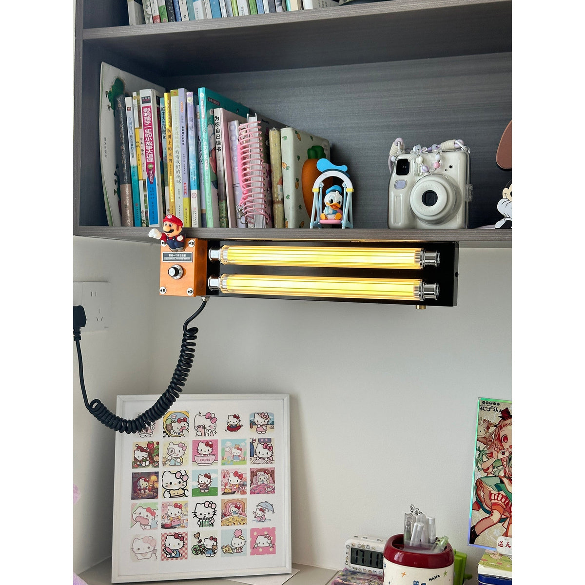 Cutshall Mit Stecker Wandleuchte