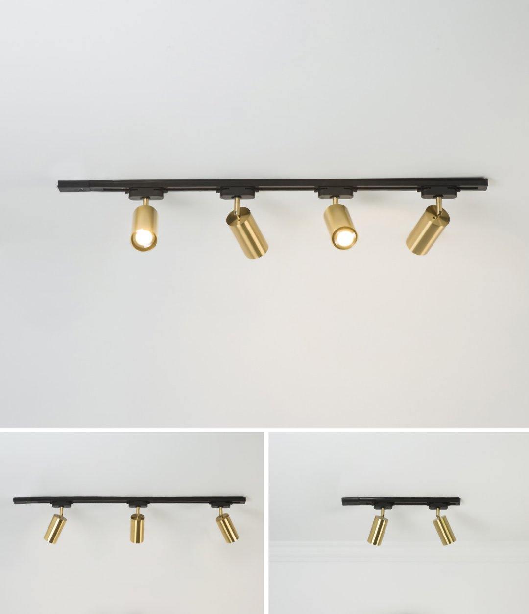 Grover drehbare Messing-Spotlight-Wandleuchte