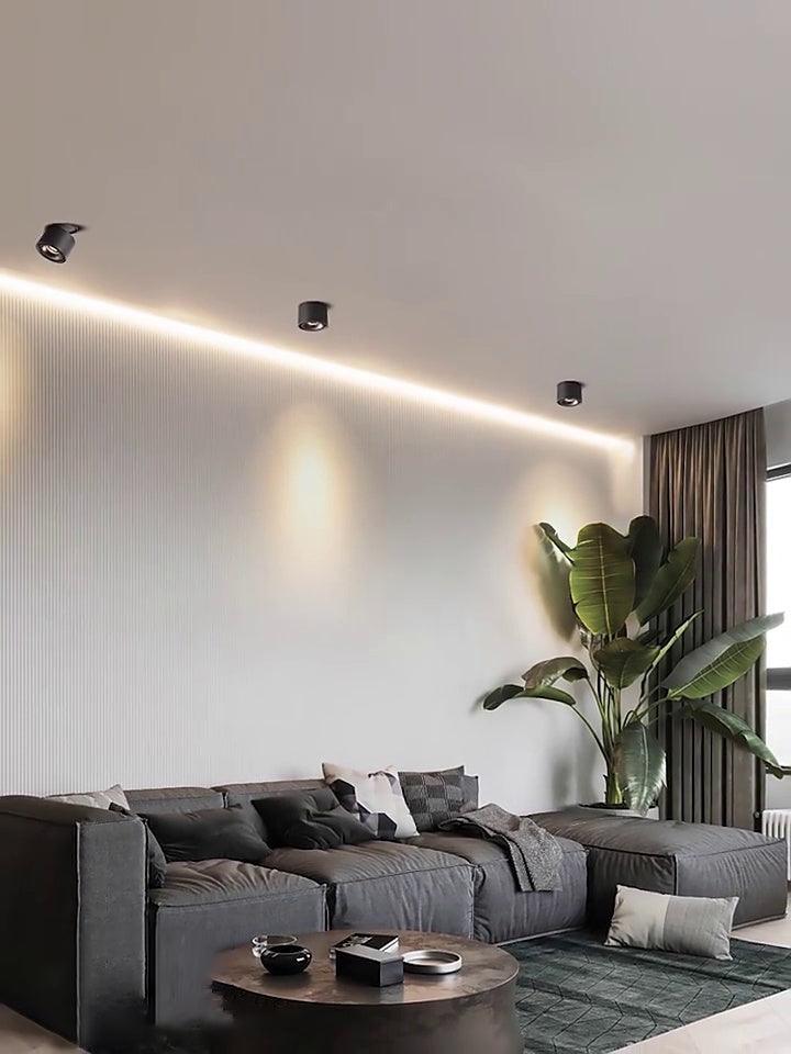 Mirirel Deckenleuchte moderne Einbauleuchte mit LED