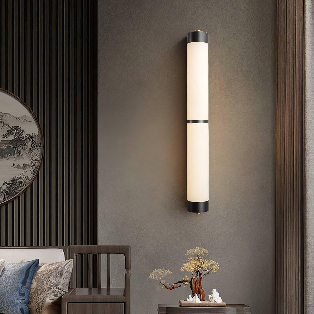 Albelise Minimalistische Wandleuchte aus Alabaster