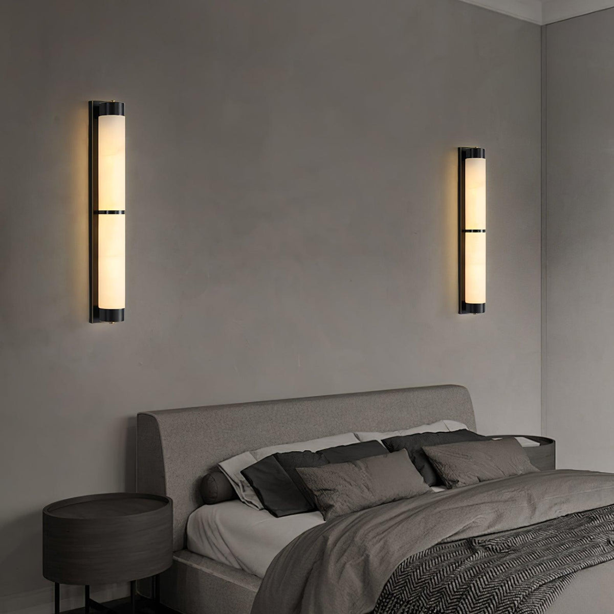 Albelise Minimalistische Wandleuchte aus Alabaster