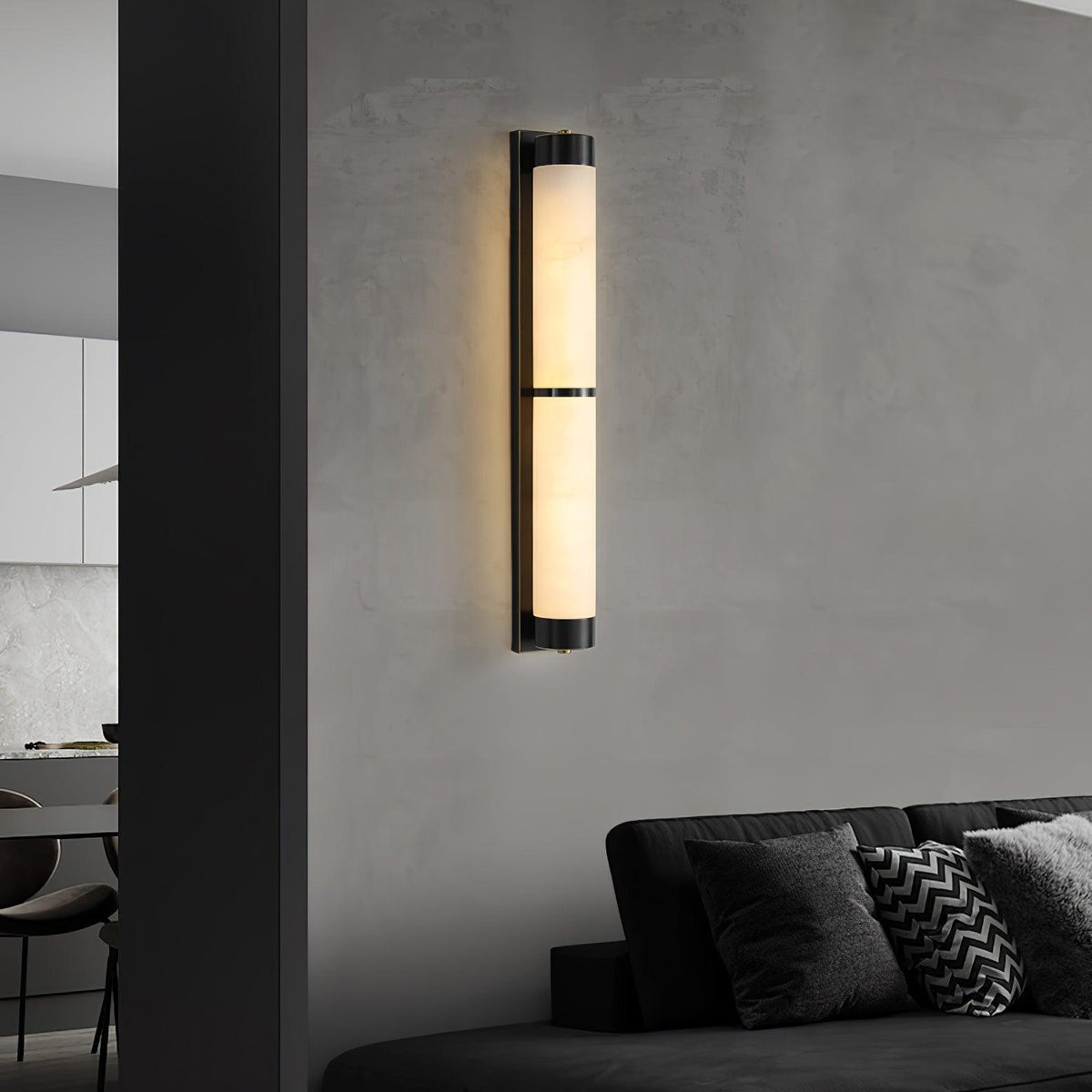 Albelise Minimalistische Wandleuchte aus Alabaster