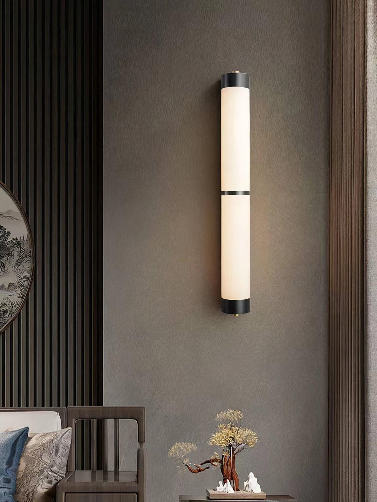 Albelise Minimalistische Wandleuchte aus Alabaster