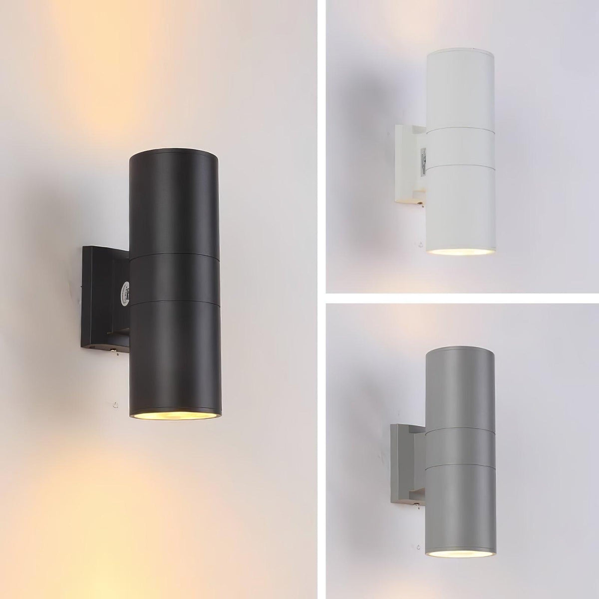 Caliraine Wandleuchte modern minimalistisch zylindrisch für den Außenbereich