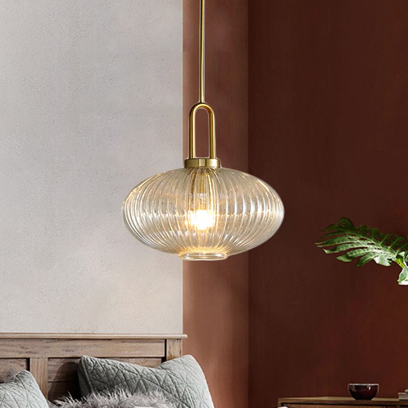 Arisha Modern LED Pendelleuchte Klar Wohn/Schlaf/Esszimmer Metall&Glas
