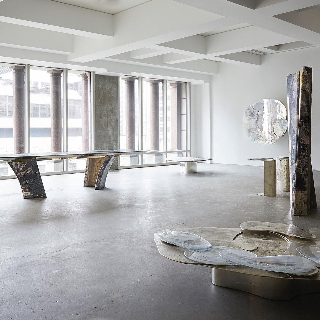 Gana Premium skandinavische Kunstglas-Wandleuchte