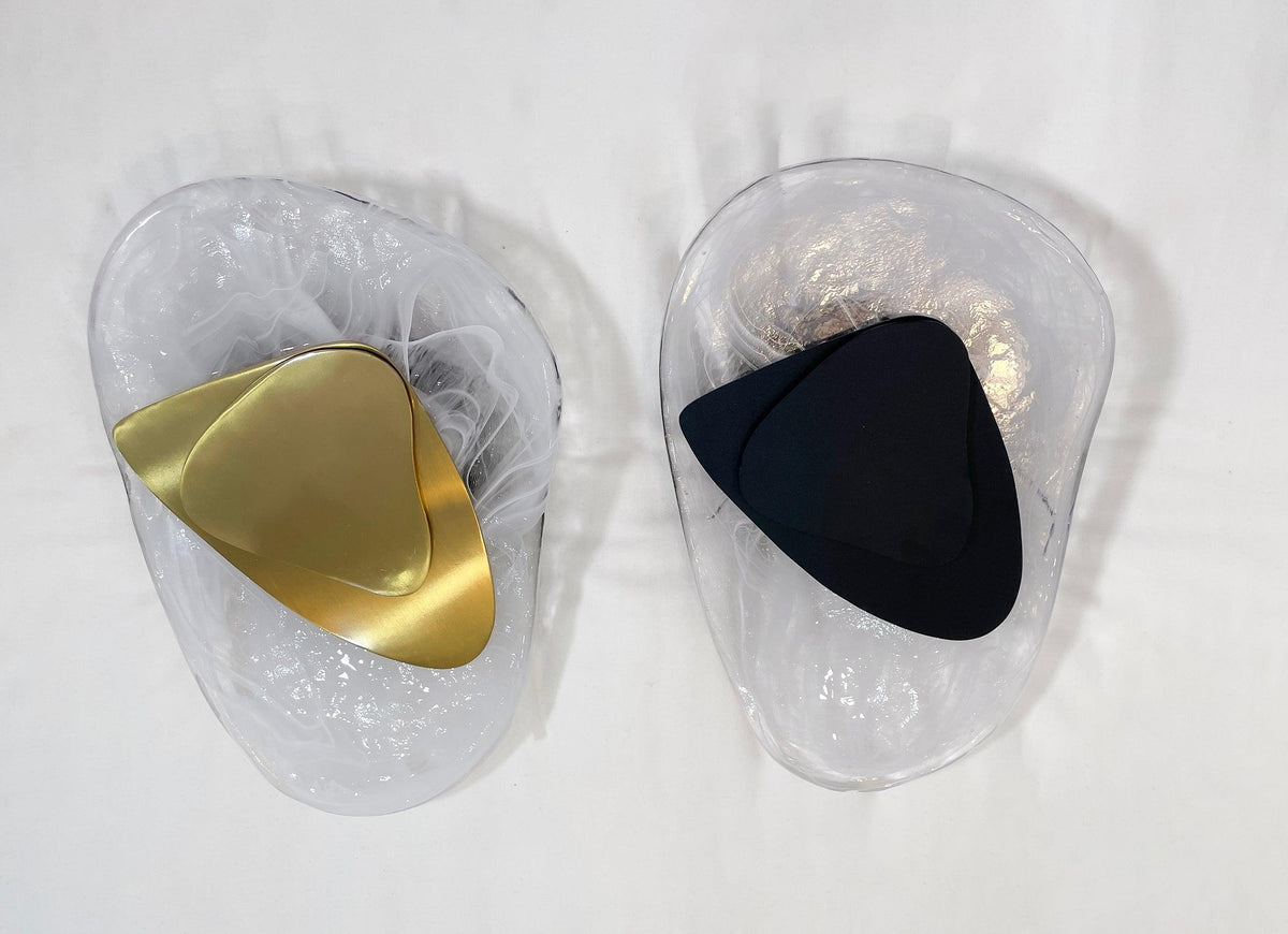 Gana Premium skandinavische Kunstglas-Wandleuchte