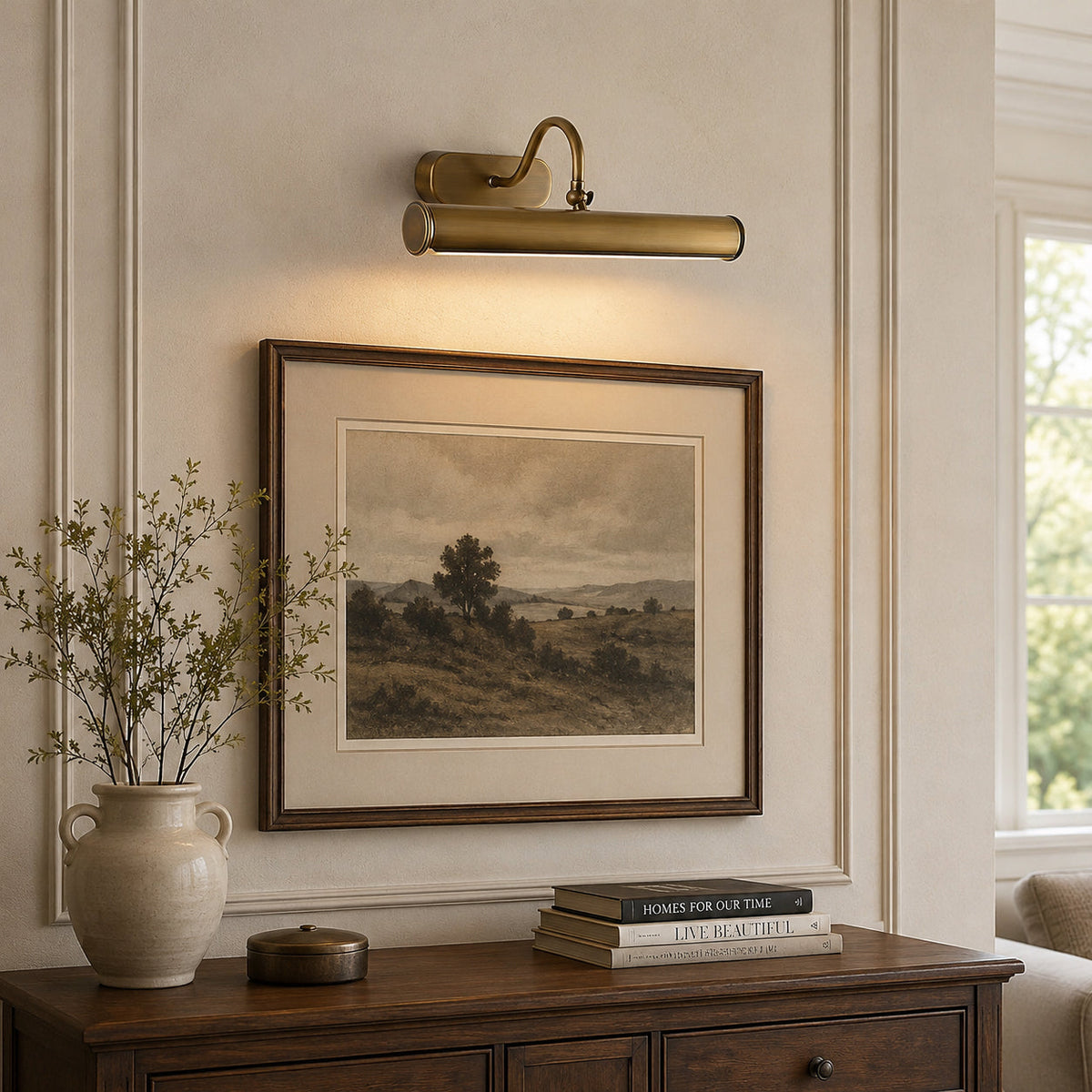 Ainsworth Messing-Wandleuchte